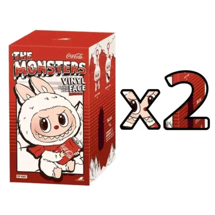 Labubu Coca-Cola Series winylowe figurki 2 sztuki