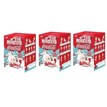 Labubu Coca-Cola Blind Box 3PC zestaw figurek niespodzianek
